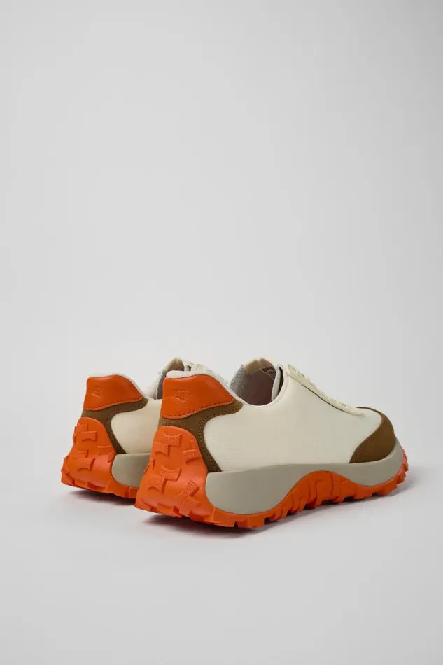 Sneakers Men Camper Drift Trail VIBRAM White TextileNubuck Sneaker