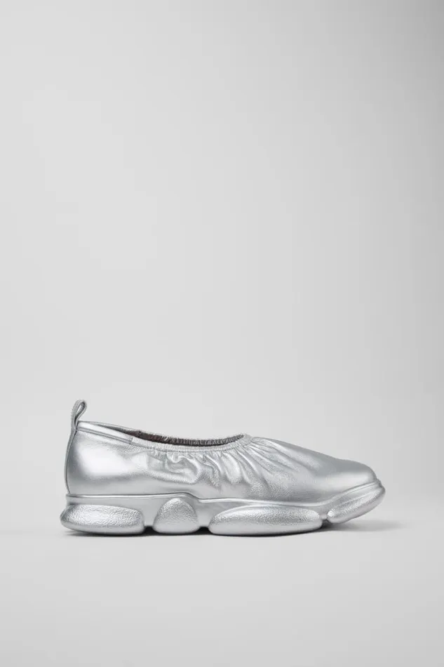 Sneakers Men Camper Karst Silver Leather Shoes Sneakers Men Camper Karst Silver Leather Shoes