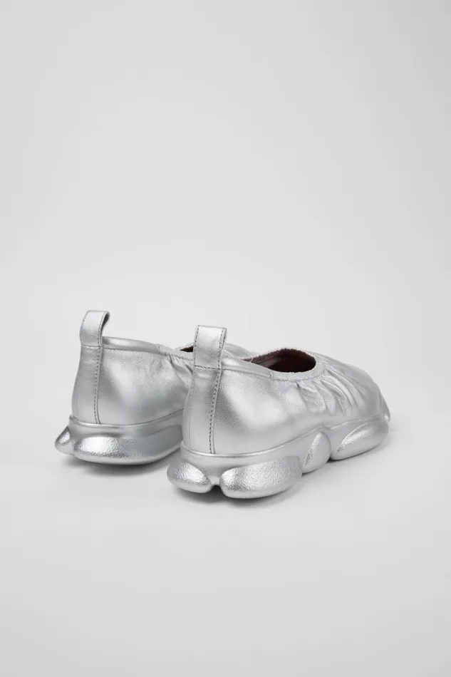 Sneakers Men Camper Karst Silver Leather Shoes Sneakers Men Camper Karst Silver Leather Shoes