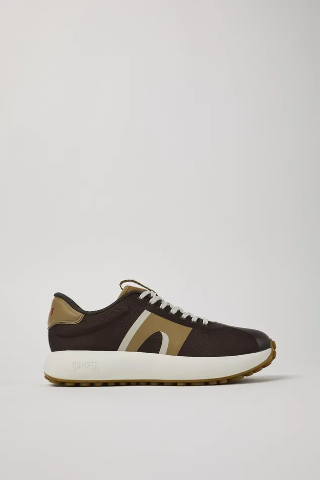 Sneakers Men Camper Pelotas Athens Brown Textile Sneaker Sneakers Men Camper Pelotas Athens Brown Textile Sneaker