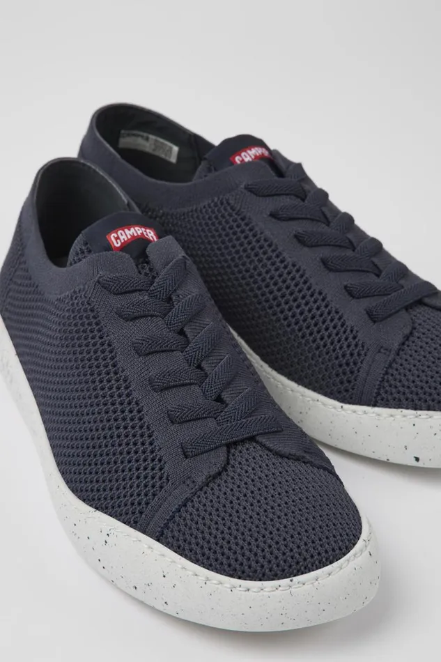 Sneakers Men Camper Peu Touring Blue Textile Sneakers