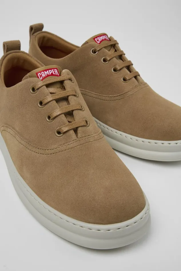 Sneakers Men Camper Runner Brown Nubuck Sneakers