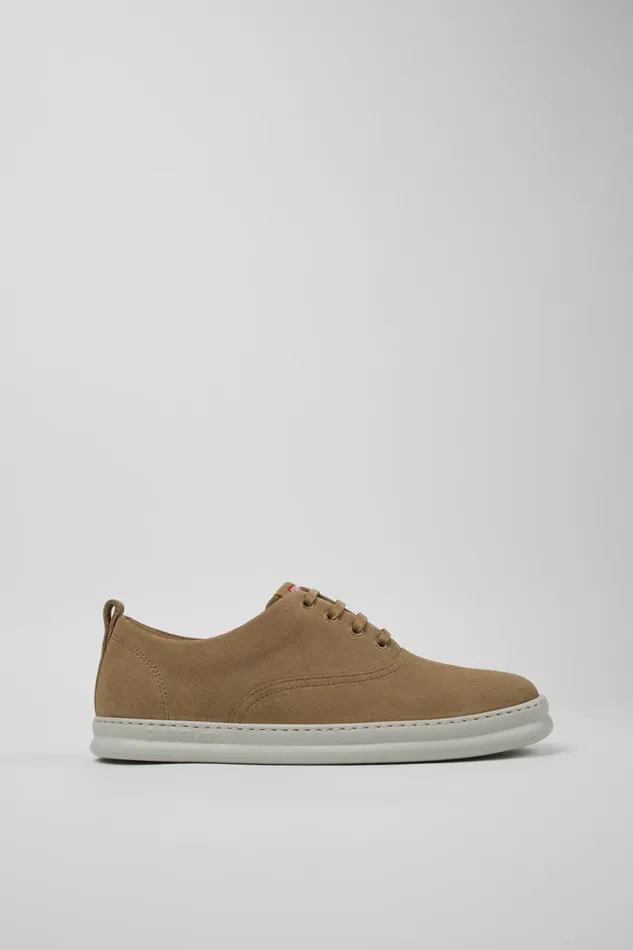 Sneakers Men Camper Runner Brown Nubuck Sneakers
