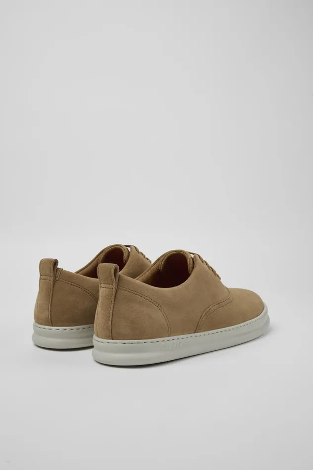Sneakers Men Camper Runner Brown Nubuck Sneakers