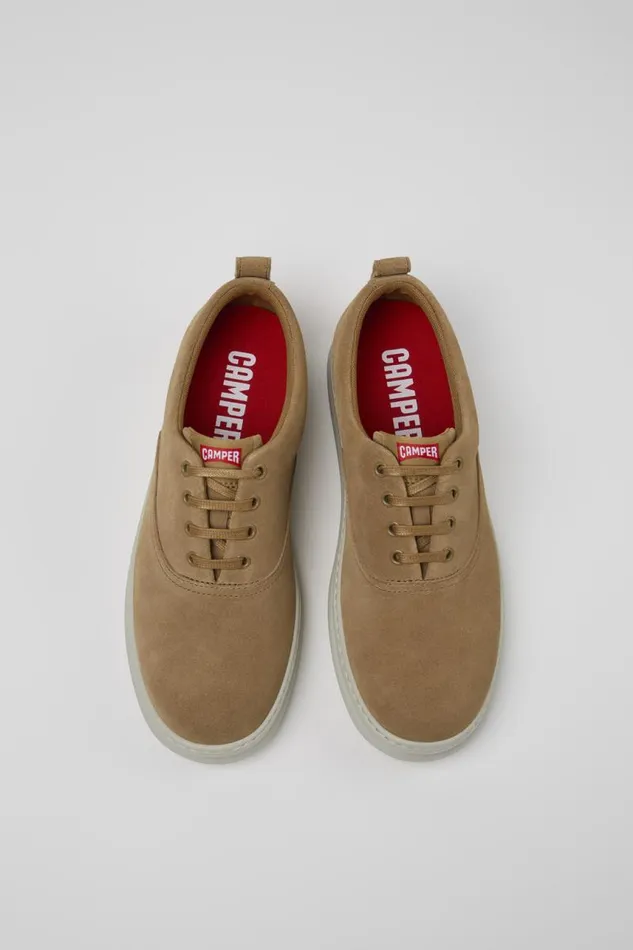 Sneakers Men Camper Runner Brown Nubuck Sneakers