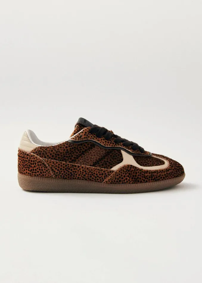 Sneakers Women ALOHAS Tb490 Rife Soft Tan Leather Sneakers