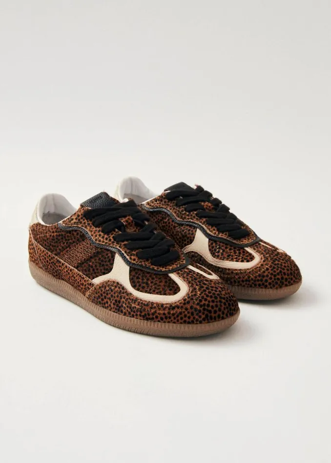 Sneakers Women ALOHAS Tb490 Rife Soft Tan Leather Sneakers