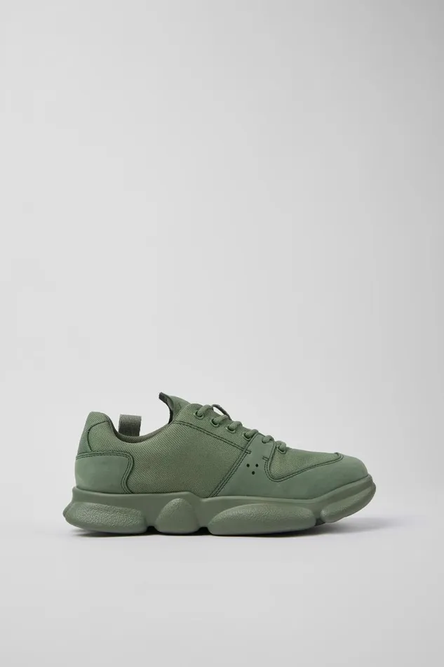 Sneakers Women Camper Karst Green Leather And Recycled PET Sneakers Sneakers Women Camper Karst Green Leather And Recycled PET Sneakers