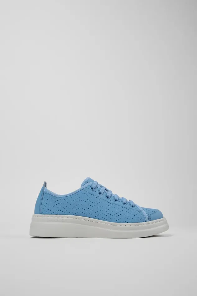 Sneakers Women Camper Runner Blue Leather Sneaker Sneakers Women Camper Runner Blue Leather Sneaker