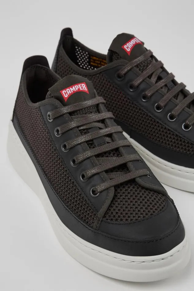 Sneakers Women Camper Runner Gray Textile Sneaker