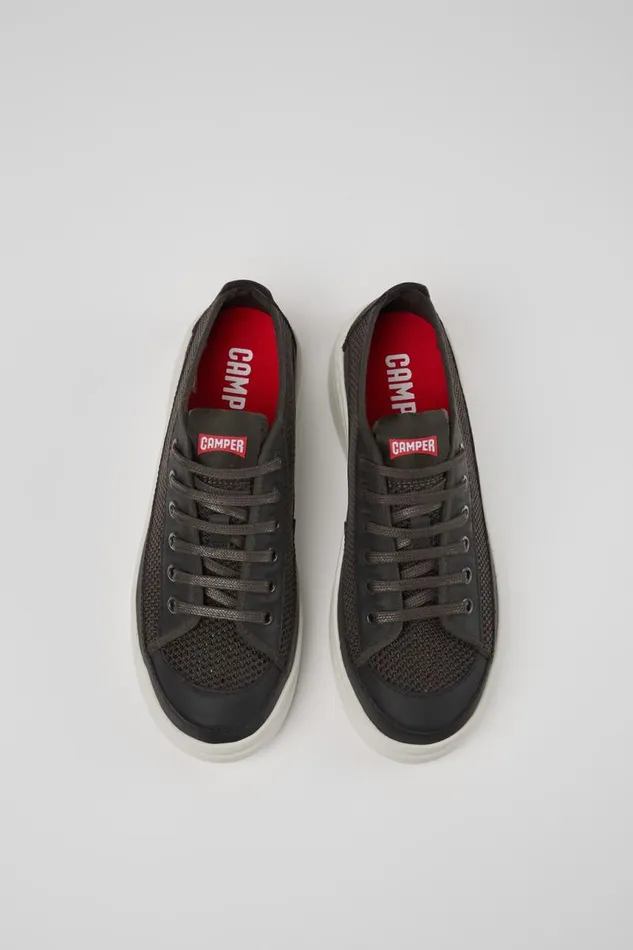 Sneakers Women Camper Runner Gray Textile Sneaker