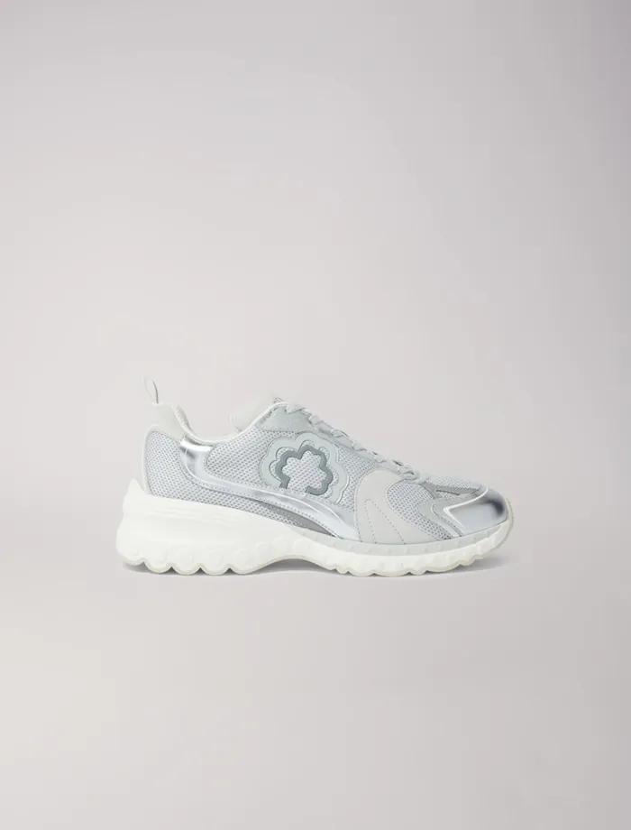 Sneakers Women Maje M Sneakers Silver