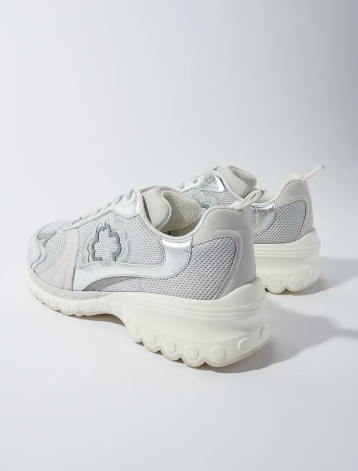 Sneakers Women Maje M Sneakers Silver