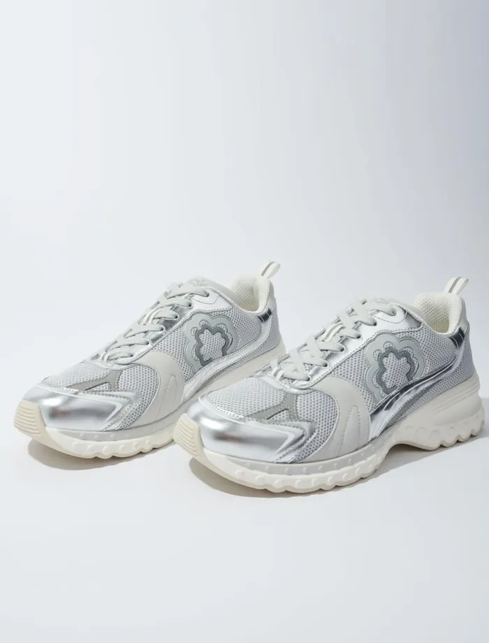 Sneakers Women Maje M Sneakers Silver