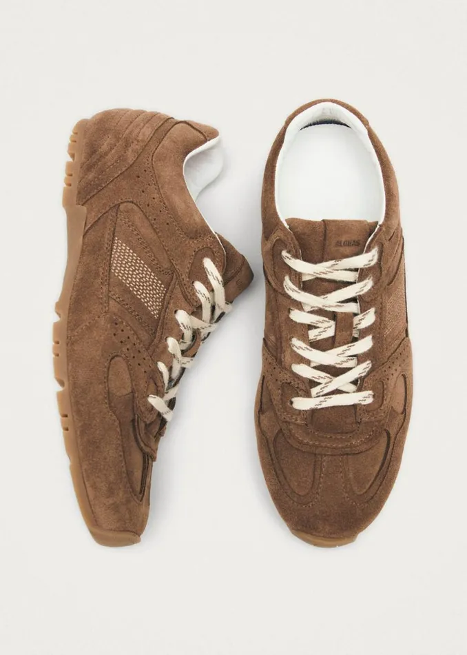 Sneakers WomenMen ALOHAS Tb56 Suede Brown