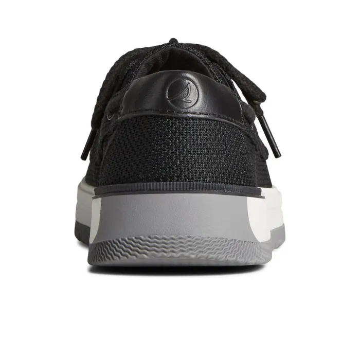 Sperry Augusta Boat Shoe Black Women Boat Shoes