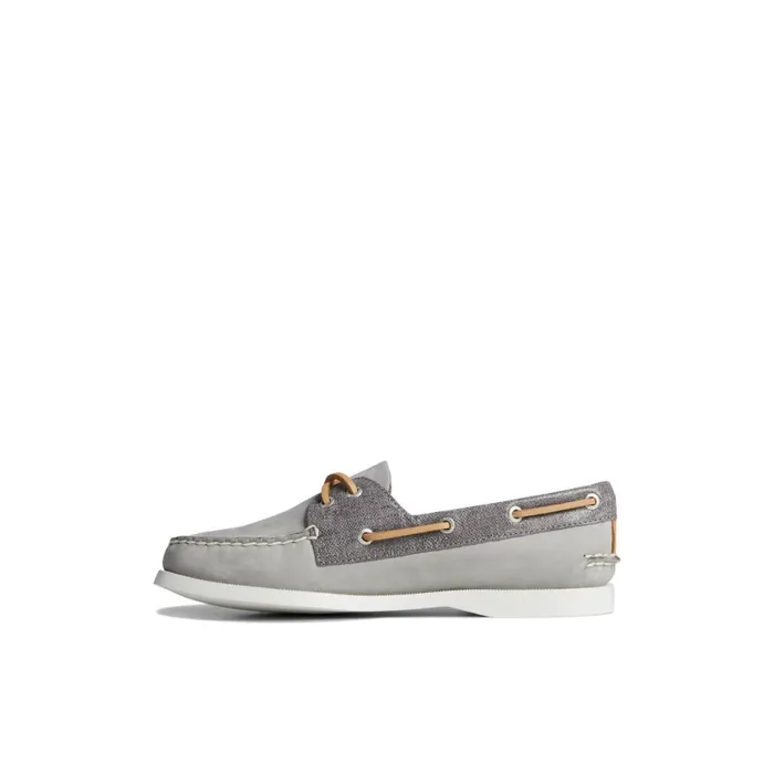 Sperry Authentic Original TwoTone Boat Shoe Grey Women Boat Shoes