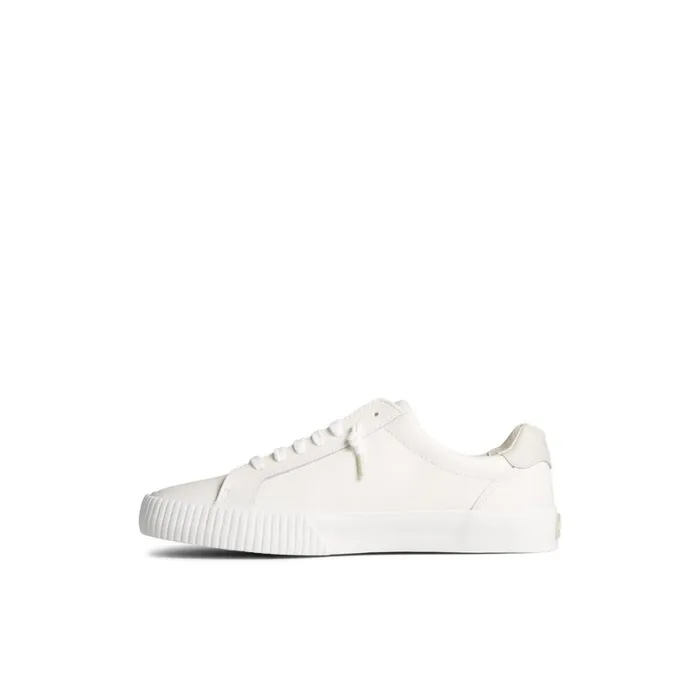 Sperry Bermuda Leather Sneaker White Women Sneakers