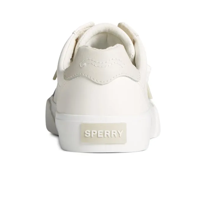 Sperry Bermuda Leather Sneaker White Women Sneakers