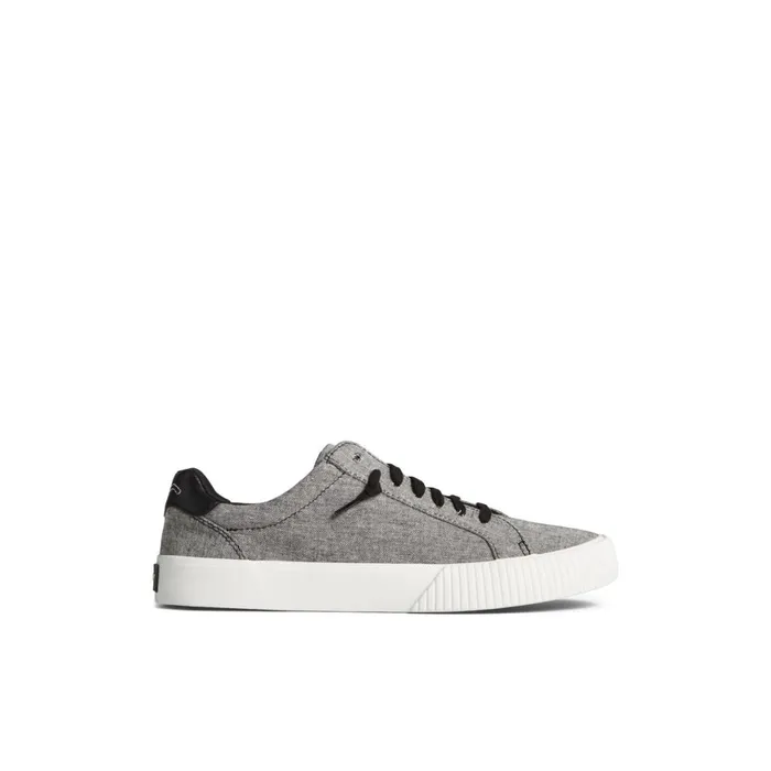 Sperry Bermuda SeaCycled Canvas Sneaker Black Women Sneakers