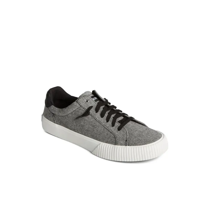 Sperry Bermuda SeaCycled Canvas Sneaker Black Women Sneakers