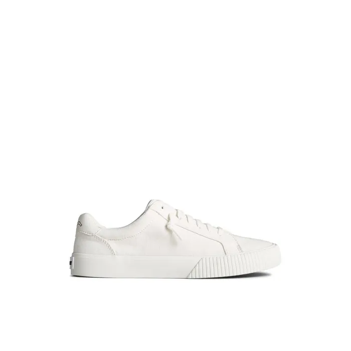 Sperry Bermuda SeaCycled Canvas Sneaker White Women Sneakers