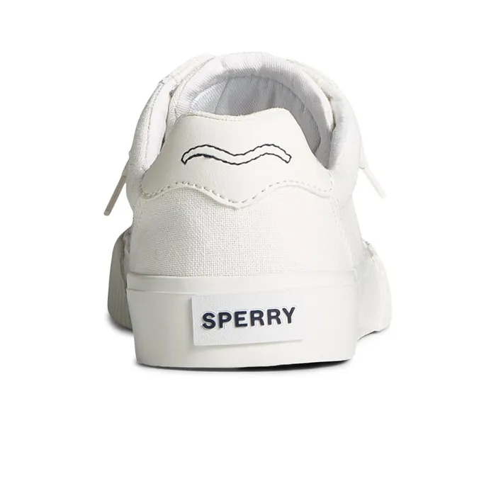 Sperry Bermuda SeaCycled Canvas Sneaker White Women Sneakers