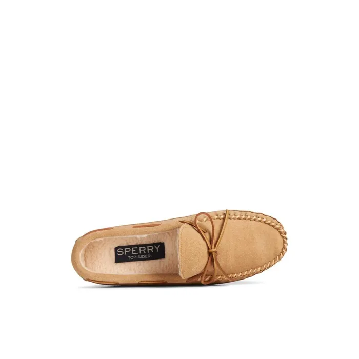 Sperry Brandon 1Eye Moccasin Slipper Light Brown Men Loafers and Oxfords