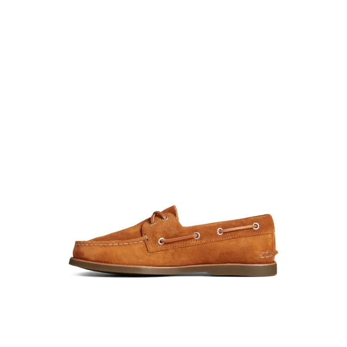 Sperry Classic Authentic Original Suede Boat Shoe Medium Beige Men Loafers and Oxfords