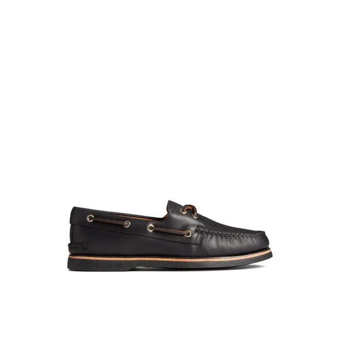 Sperry Gold Cup Authentic Original Boat Shoe Black Men Boat Shoes