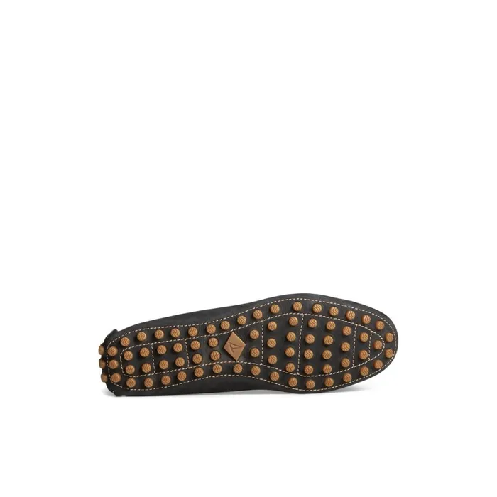 Sperry Port Driver Loafer Black Women Shoes