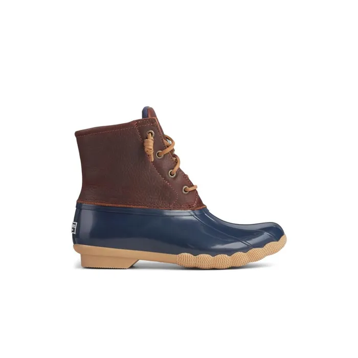 Sperry Saltwater Duck Boot Dark Beige Women Boots
