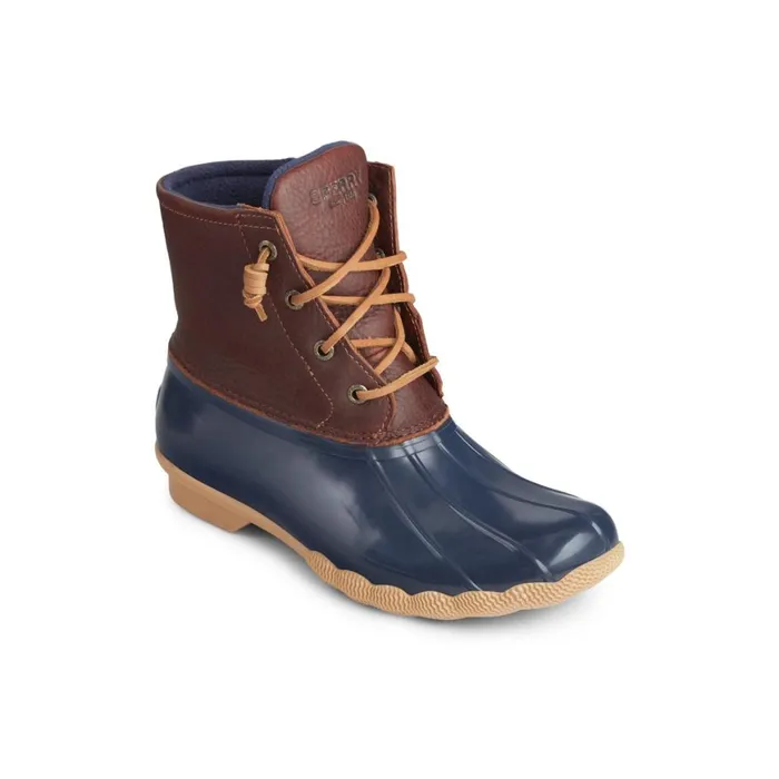 Sperry Saltwater Duck Boot Dark Beige Women Boots