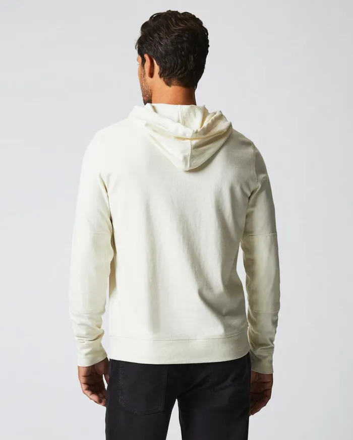 Sweaters and Sweatshirts Men Billy Reid Practice Hoodie Tinted White