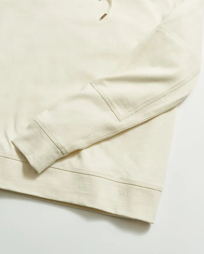Sweaters and Sweatshirts Men Billy Reid Practice Hoodie Tinted White