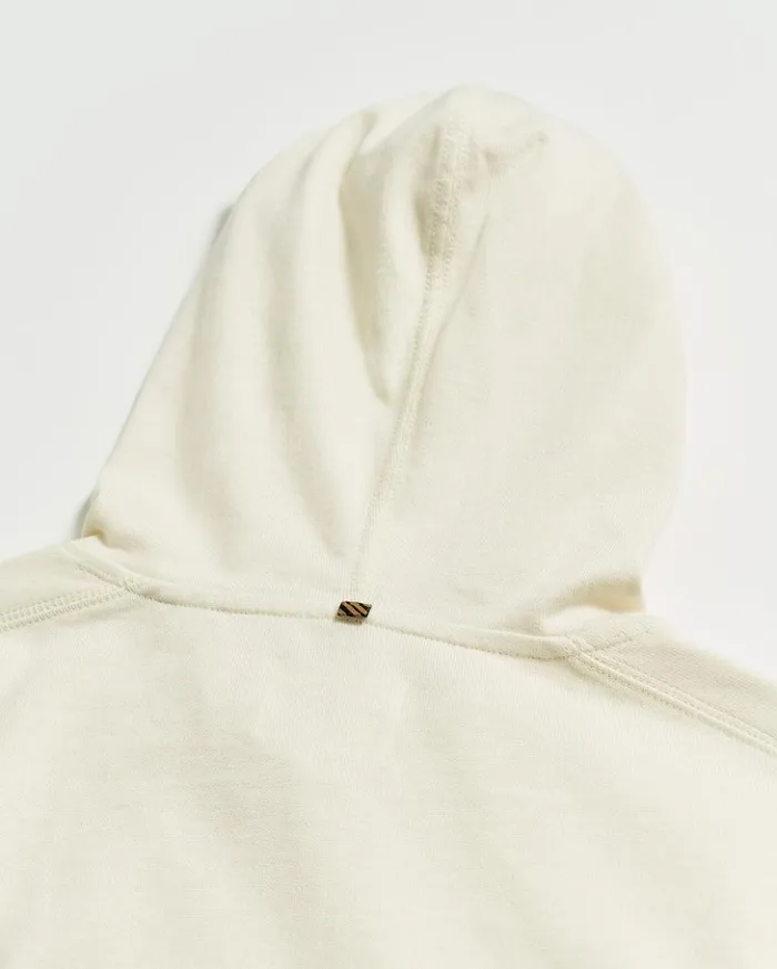 Sweaters and Sweatshirts Men Billy Reid Practice Hoodie Tinted White