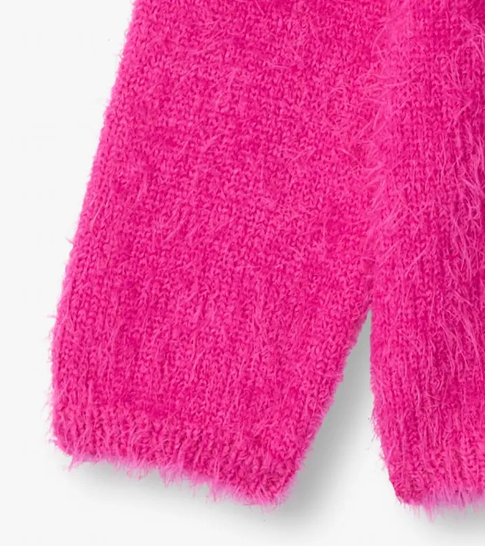 Sweaters Baby and Toddler Hatley Baby and Toddler Girls Star Furry Sweater