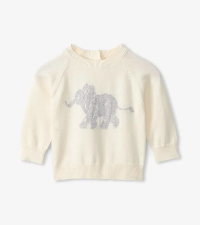 Sweaters Baby and Toddler Hatley Baby Elephant Pullover Sweater