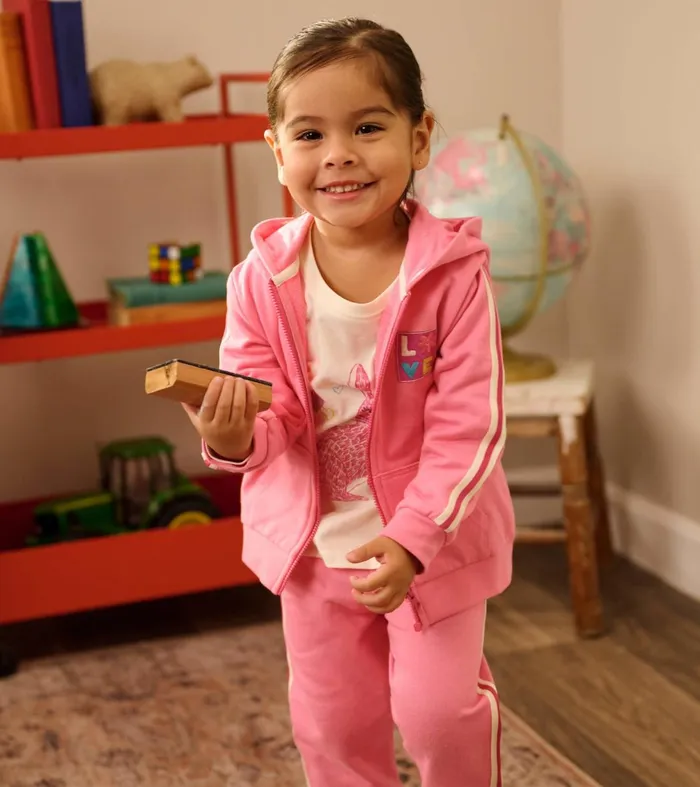 Sweaters Baby and Toddler Hatley Rainbow Heart Hoodie