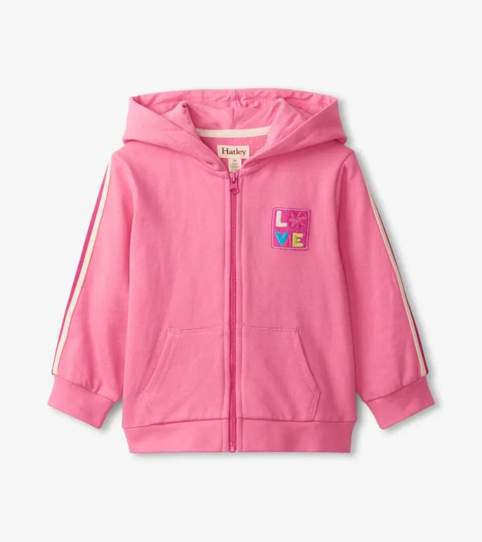 Sweaters Baby and Toddler Hatley Rainbow Heart Hoodie