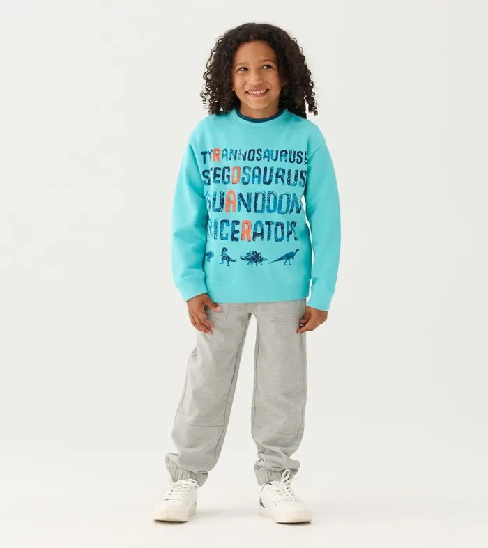 Sweaters Boys Hatley Boys Dinosaur Roar Sweatshirt