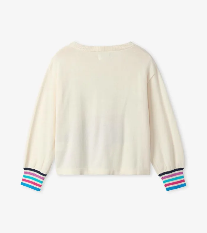 Sweaters Girls Hatley Girls Shooting Star Sweater