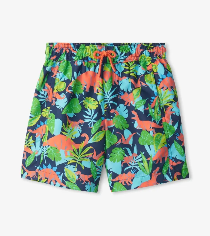 Swimwear Boys Hatley Boys Dino Jungle Swim Trunks