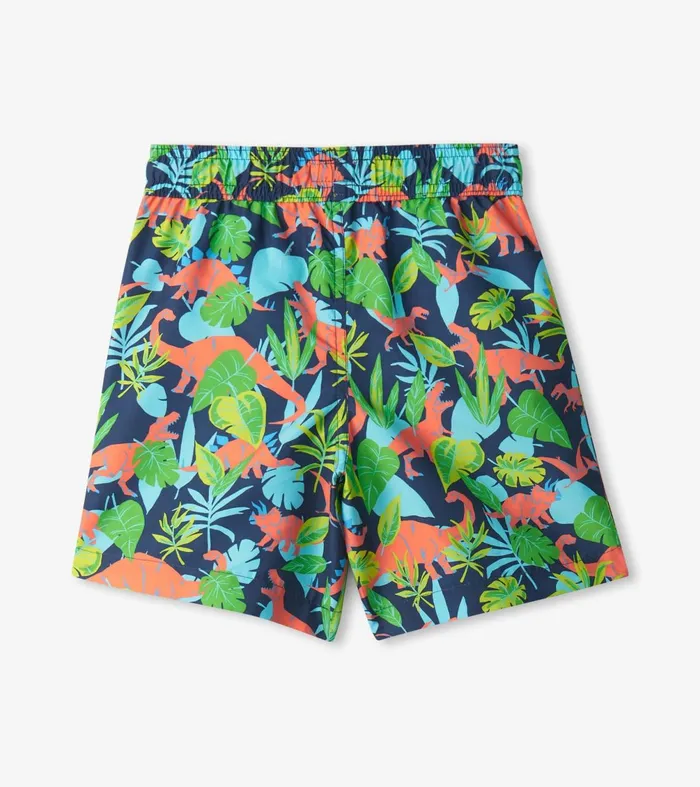 Swimwear Boys Hatley Boys Dino Jungle Swim Trunks