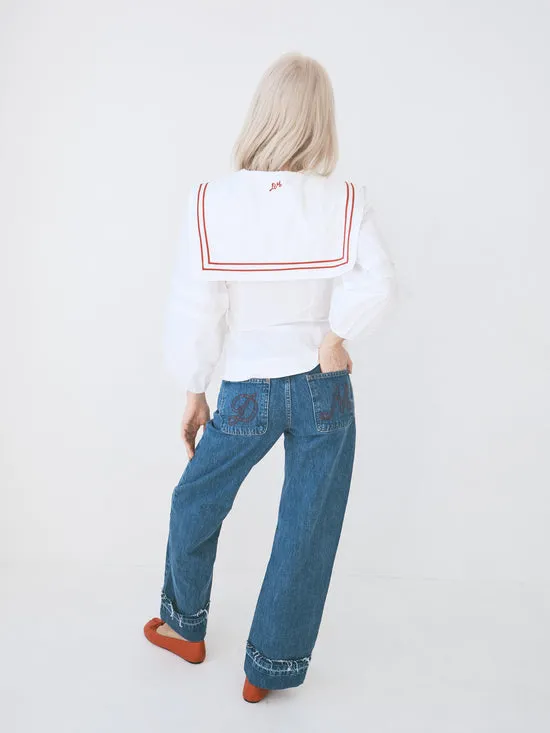 Sylvie Jeans Huckleberry Wash Women Bottoms Lisa Says Gah