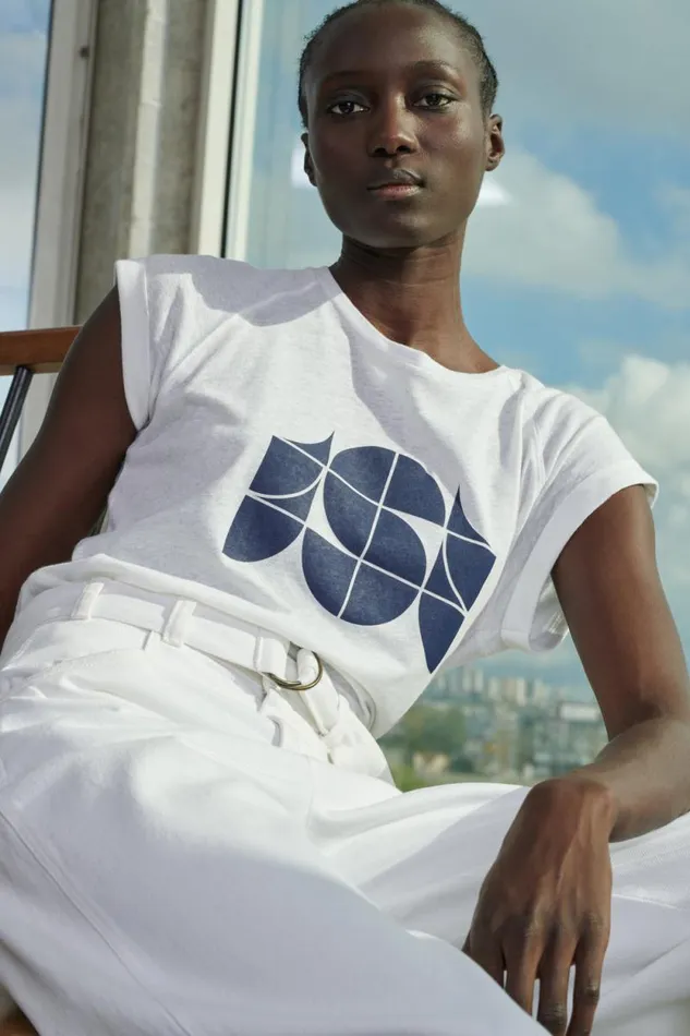 TShirts and Sweatshirts Women Soeur VALENTINA TEESHIRT White