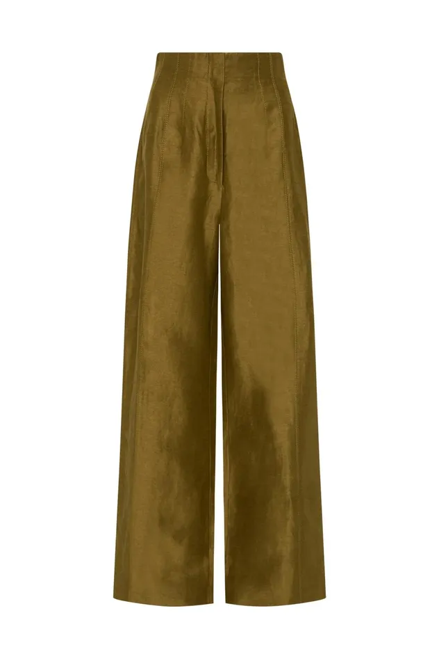Theory Cinched Pant Deep Olive Women Aje Pants