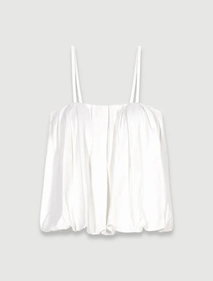 Tops and Shirts Women Maje Strappy Top White
