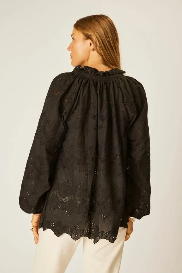 Tops Shop Natalie Martin PENNY BLOUSE Geranium Midnight