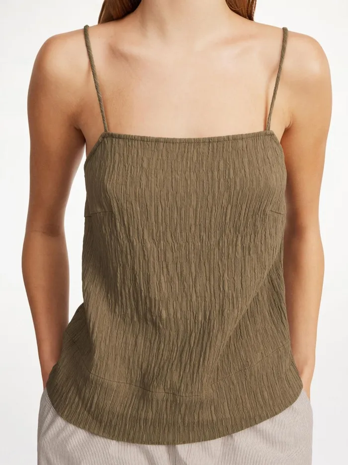 Tops Women By Malene Birger Alviola Top Shitake